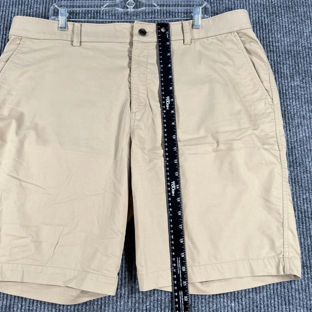 Nike Golf Shorts Mens Size 40 Beige Chino Dri Fit Casual Outdoor Lightweight